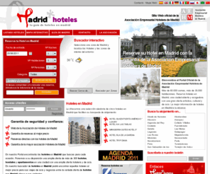 bookhotelmadrid.com: Hoteles en Madrid - Reserva de hoteles en el Portal oficial AEMH
Hoteles en Madrid, el Portal oficial de la Asociación empresarial de hoteles en Madrid. Reserva online al mejor precio con la garantía de los mejores hoteles en Madrid