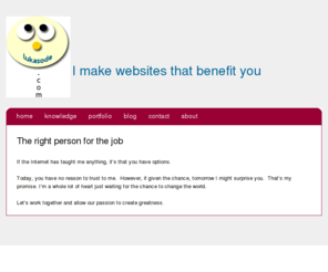 lukasode.com: Michigan Web Developer dedicated to building quality websites that benefit you
Let’s work together and allow our passion to create great websites that showcase our talent to the world