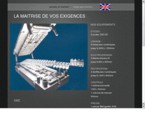 smc-cholet.com: Société Mécanique Choletaise
Installée à Cholet (F-49), SMC conçoit et réalise des outils d'emboutissage, des outils de découpe (outils à suivre, outils transfert...). 