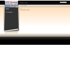itt-dubai.com: ITT Dubai - Home
Joomla - the dynamic portal engine and content management system