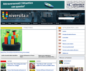 universita.it: Universita.it - Istruzione per l'uso
Il sito di riferimento per gli studenti delle università italiane