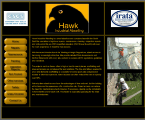 hawkabseiling.com: Hawk Industrial Abseiling - UK Abseiling building maintenance
