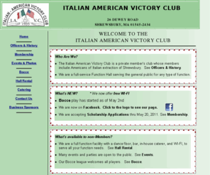 iavcshrewsbury.com: Home
Italian American Victory Club Shrewsbury