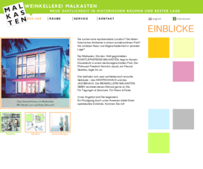 malkasten.info: Weinkellerei Malkasten, Veranstaltungsräume in Düsseldorf
neue gastlichkeit in historischen räumen und bester lage