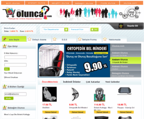 olunca.com: Olunca.com  - Türkiye'nin Online Alışveriş Merkezi
Online Alışverişin Güvenli Adresi