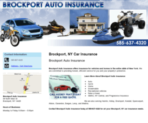 brockportinsurance.com: Car Insurance Brockport, NY - Brockport Auto Insurance
Brockport Auto Insurance provides insurance for vehicles and homes to Brockport, NY. Call 585-637-4320, for a free quote.