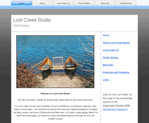 lostcreekboats.com: Lost Creek Boats
Home page for Lost Creek Boats website