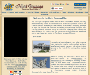 hotelgonzagamilan.com: Hotel Gonzaga Milan - 3 Star Hotel Budget Accommodation Rooms Milan
Hotel Gonzaga Milan