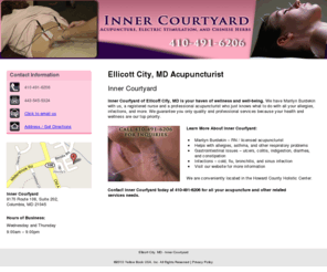 innercourtyard.net: Ellicott City, MD - Inner Courtyard
Inner Courtyard  provides quality and professional services to Ellicott City, MD. Call 410-491-6206 for inquiries.