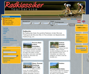 radklassiker.com: Radklassiker, Rennradreise Österreich Rad sport reisen, Rennrad reise, Rennrad tour, Veloferien, rennradtour toskana, rennradreise provence,  Rennrad, Straßenradtouren, Velo Sport, Rennrad Reise Deutschland, Rennradreise Frankreich, Rennradreise holland
Geführte und individuelle Rennrad- und Sportradreisen