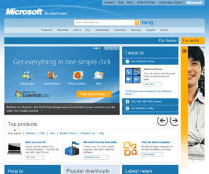 windowvista.org: Microsoft.com Home Page
Get product information, support, and news from Microsoft.