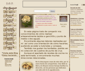 artelabores.com: ArteLabores
artesanía en labores, tutoriales, esquemas y diseños en ganchillo y punto de media