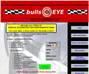 bullseyetruckaccessories.com: BULLs
Selling all brands and types of vehicle accessories and performance parts, very competitive prices,service,integrity