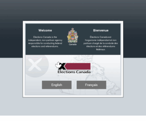 elections.ca: Elections Canada On-line - Élection Canada en-ligne
Web site of Elections Canada - Site Web d'Élections Canada.