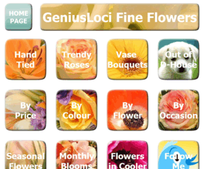 ipodflorist.com: iPhone florist, Genius Loci Fine Flowers, online iPhone flower shop delivers elegant bouquets
