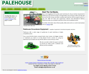 kubotatractor.co.uk: Palehouse Groundcare Equipment, Sussex UK - tractors, mowers and plant
Palehouse Groundcare Equipment Home page