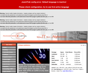 paiwastoon.net: Unique solutions...
Joomla! - the dynamic portal engine and content management system