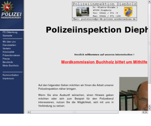 polizei-diepholz.de: Polizeiispektion Diepholz
Polizei, Landkreis Diepholz