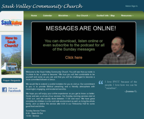 saukvalleycommunitychurch.com: Sauk Valley Community Church
A warm and welcoming group of Christ-followers in Dixon, Illinois, associated with the Christian & Missionary Alliance.