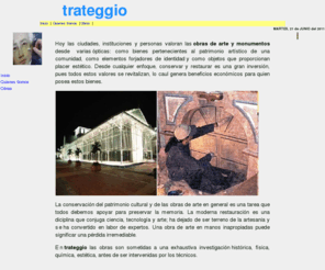 trateggio.com:  TRATEGGIO CONSERVACION Y RESTAURACION ECUADOR 
TRATEGGIO Quito - Ecuador 