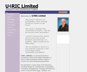 u4ric.com: U4RIC.COM
A UK based business consultancy led by Technology Strategist, Dr. Martin Fakley providing a diverse range of services for new and growing businesses