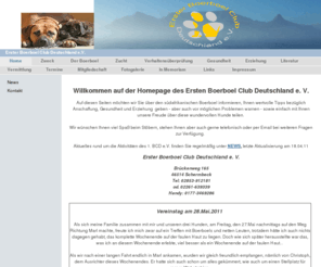 1bcd.de: Home - 1. BCD e. V.
Informationen und Veranstaltungen rund um den Boerboel