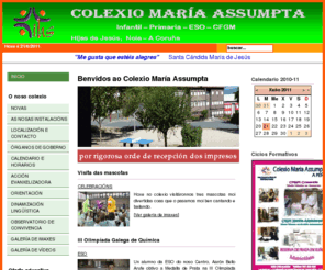 colexiomariaassumpta.com: Benvidos ao Colexio María Assumpta
Colexio María Assumpta de Noia