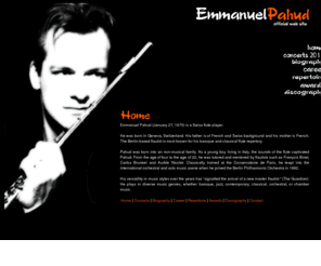 emmanuelpahud.net: Emmanuel Pahud
Official web site of Emmanuel Pahud