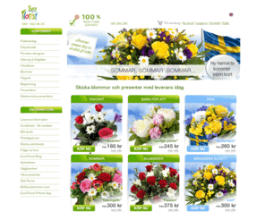 euroflorist.se: Skicka blommor och presenter - EuroFlorist blomsterbud
Skicka blommor och presenter - EuroFlorist är Europas största nätverk med 10 000 professionella florister och blomsterbutiker.