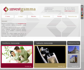 investgamma.com: Prodaja stanova - Invest gamma
Invest gamma - Prodaja stanova