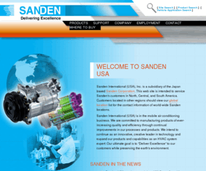 sanden.com: Sanden USA: Welcome
Sanden USA is a major supplier of automotive compressors