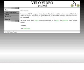 velovideo.org: VeloVideoProject - Home
