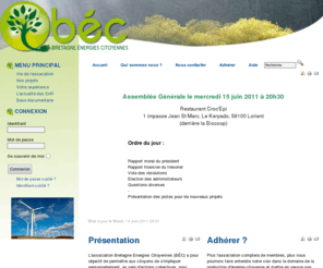 bretagne-energies-citoyennes.com: Bretagne Energies Citoyennes
Bretagne Energies Citoyennes: association pour accélérer l'emploi des énergies renouvelables en finançant des sites de production par l'investissement citoyen.