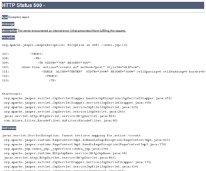 iblueu.com: Apache Tomcat/6.0.18 - Error report
