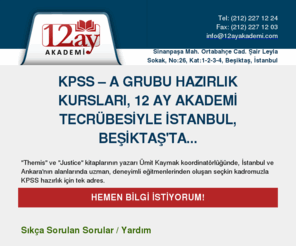 istanbulkpss.com: İstanbul KPSS
İstanbul KPSS Kursları: KPSS Öğretmenlik, KPSS A, KPSS Memurluk, ALES, DGS Kurslarını kaliteli eğitimci kadrosu ile istanbulda.