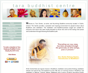 meditateinireland.com: Tara Buddhist Centre Dublin - Kadampa Buddhism & Meditation Classes throughout Ireland
Learn to meditate at Tara Buddhist Centre. Meditation classes throughout Dublin and Ireland. Reduce stress, anger and depression. 