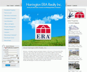 harringtonera.com: HarringtonERA - Central Delaware's Largest Real Estate Agency
Servicing the Real Estate and Insurance needs of Delaware. Search for Residential, Farms and Land and Commercial Properties located in Delaware.