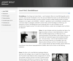 josefwolf.info: Josef Wolf
Josef Wolf Bildhauer