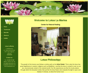 lotuslamarina.com: Lotus La Marina - Homepage
Lotus La Marina - Centro de Naturopatía