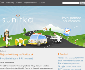 sunitka.sk: PPC, sociálne média, SEO a marketing na internete od spoločnosti Sun Marketing - Sunitka.sk
Pomôžeme Vám uzdraviť PPC, sociálne média, SEO a marketing na internete obecne. Rýchlu úľavu zabezpečujú špecialisti zo spoločnosti Sun Marketing.