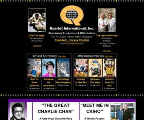 tvshowbiz.com: TVShowBiz: Chertok, Quartet International Television Courses At NYU & Seminars.
TVShowBiz: Harvey Chertok at Quartet International: The Business of Television courses at NYU, The Impossible Spy and Living Art seminars. TV and video production & distribution.