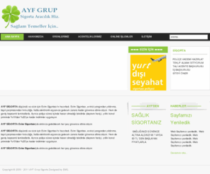 ayfgrupsigorta.com: AYF Grup Sigorta
AYF Sigorta