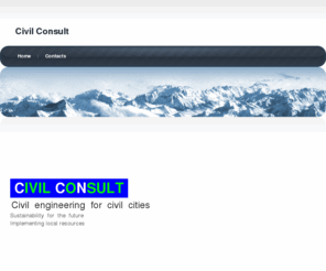 civilconsult.com: Civil Consult
Civil engineering for civil cities. Sustainability for the future.