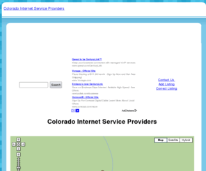 coloradointernetserviceproviders.com: Colorado Internet Service Providers
Through the Colorado area, internet service providers give customers great internet and other deals.