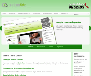 customfoto.es: CustomFoto - Software y Tienda Online Gratis para imprentas y sublimación
Solución para profesionales de las artes gráficas, imprentas digitales y sublimación.