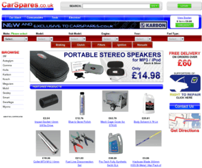 ikosch.com: Brand New Car Spares, Parts & Accessories For All Makes Of Car
Specialists in NEW automotive parts and accessories for over 40 years. Experienced staff and thousands of parts in stock ready for fast delivery.