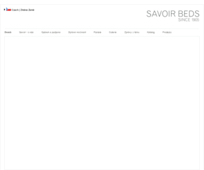 savoirbeds.cz: Postele Savoir se začaly vyrábět v roce 1905 - přepych u lože a matrací
Postele Savoir se začaly vyrábět v roce 1905 - přepych u lože a matrací. Savoir dát luxusní matracové