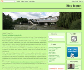 blog-lognes.com: Blog lognot
Le journal de ma vie de tous les jours à Lognes