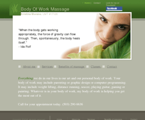 bodyofworkmassage.com: Home
