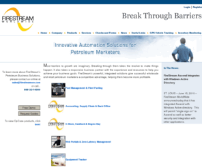 firestreamww.com: FireStream Business Software for Petroleum Marketers
FireStream Petroleum Business Software